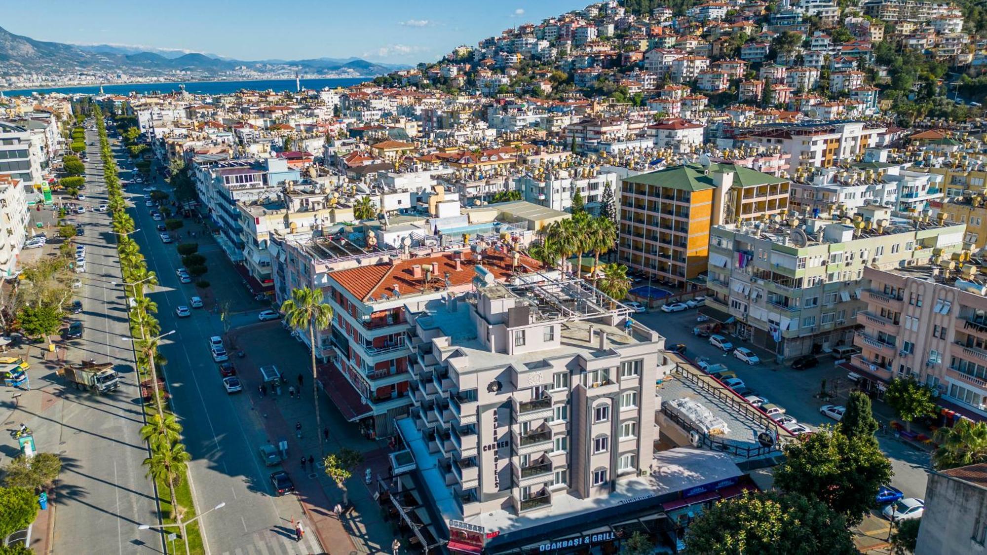 Aslan Corner Hotel Alanya Exterior photo