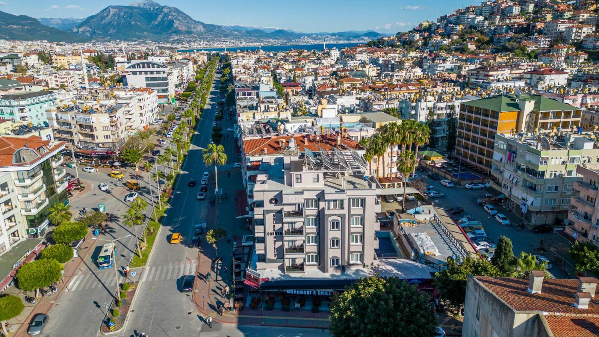 Aslan Corner Hotel Alanya Exterior photo