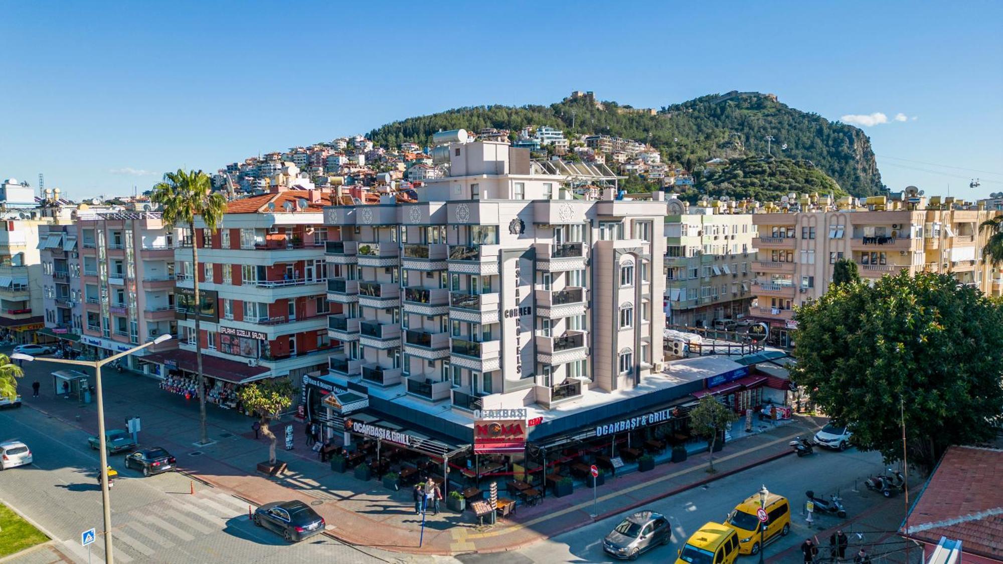 Aslan Corner Hotel Alanya Exterior photo